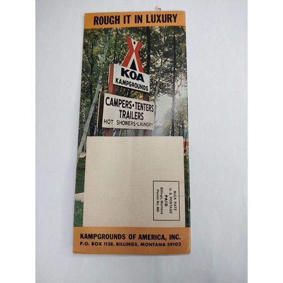 KOA Kampground Directory 1968 Ephemera Thermos Ad Petrolane LP-Gas Fueling Camp - Picture 6 of 7